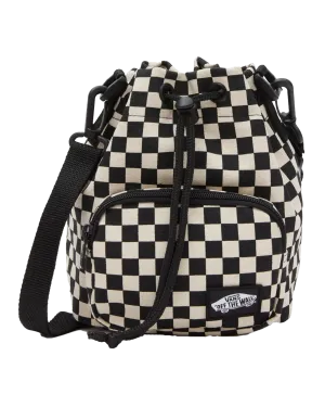 ABD Bucket Backpack in Black & White