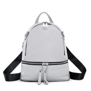 100% Genuine Leather Excellent Fashion Women's Backpacks