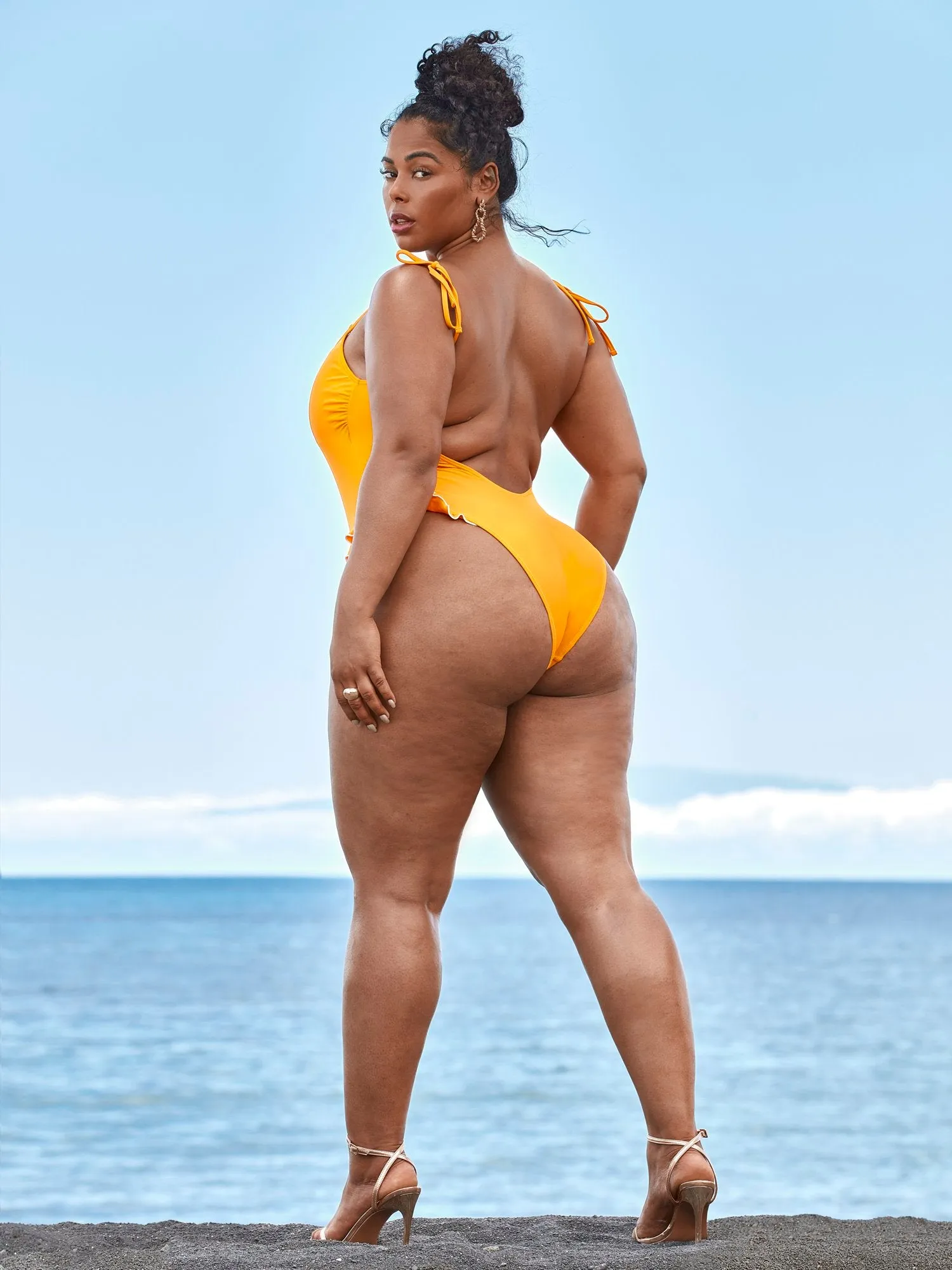 'Agent Peel' One-Piece Swimsuit - Tabria Majors X FTF