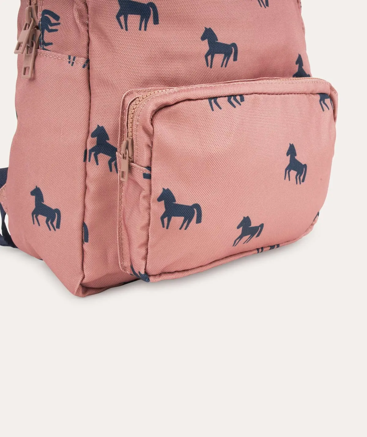 Allan Backpack - Horses / Dark rosetta