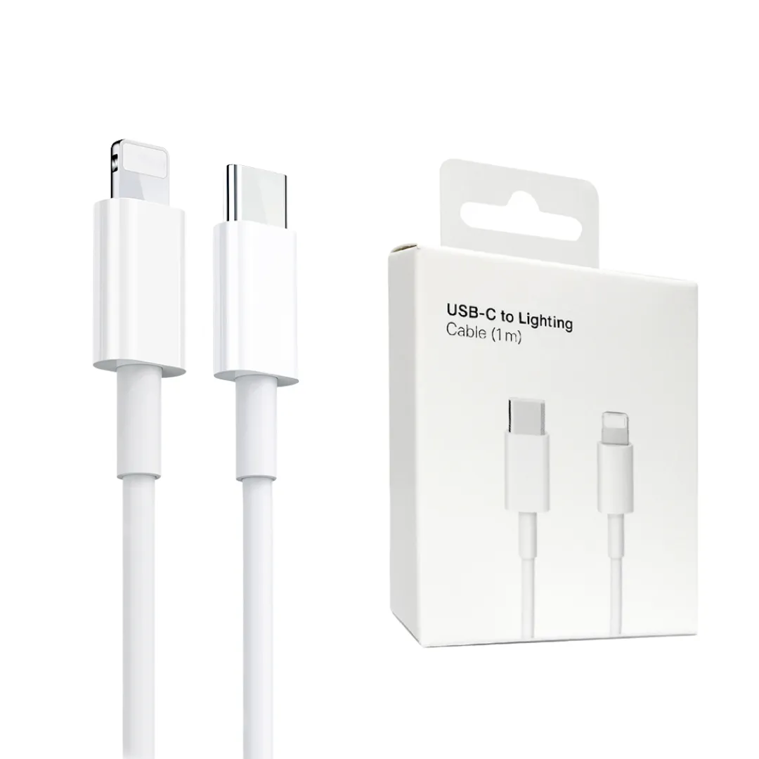 Apple iPad Pro 11-inch (3rd generation) USB-C to Lightning Thunderbolt 3 Charge and Data Sync Cable 1M White