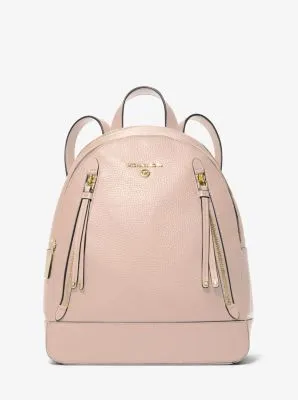 Brooklyn Medium Pebbled Leather Backpack