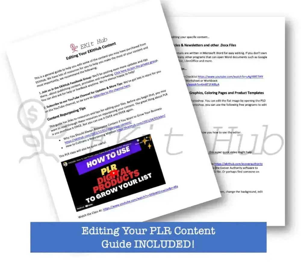 Career & Business Goals Calendar PLR