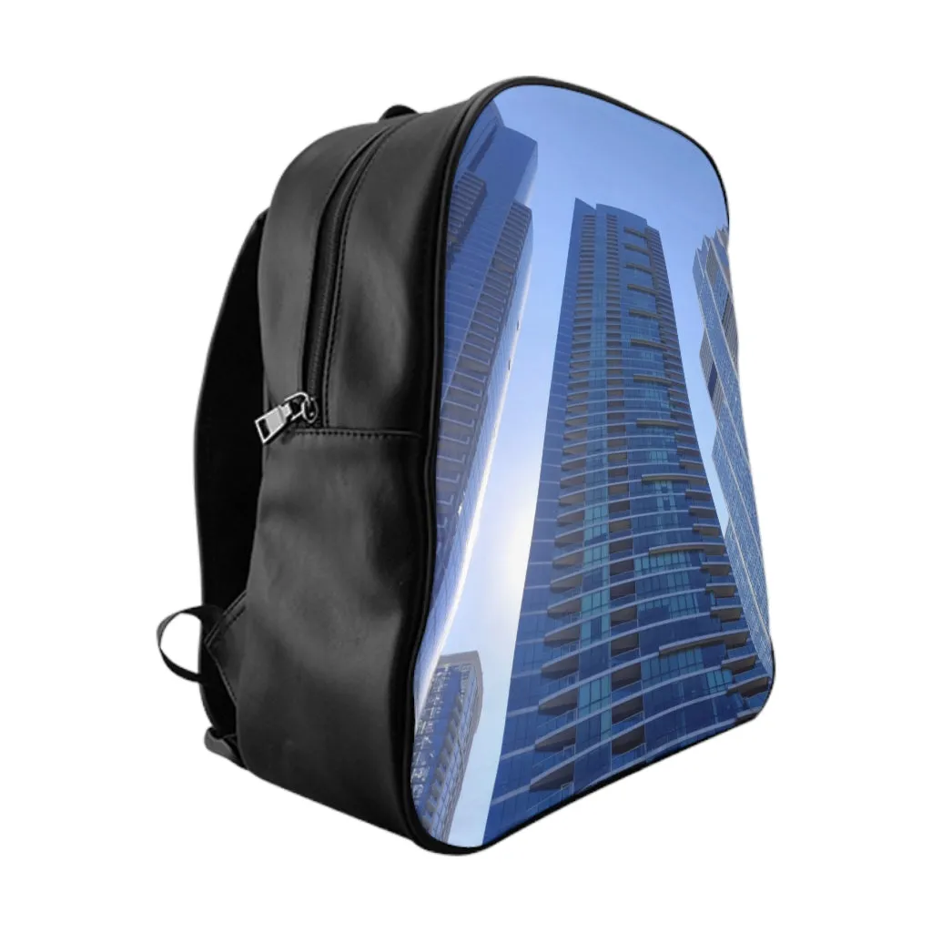 Chicago Skyline School Backpack