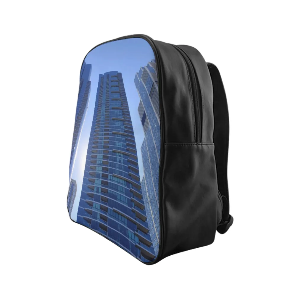 Chicago Skyline School Backpack