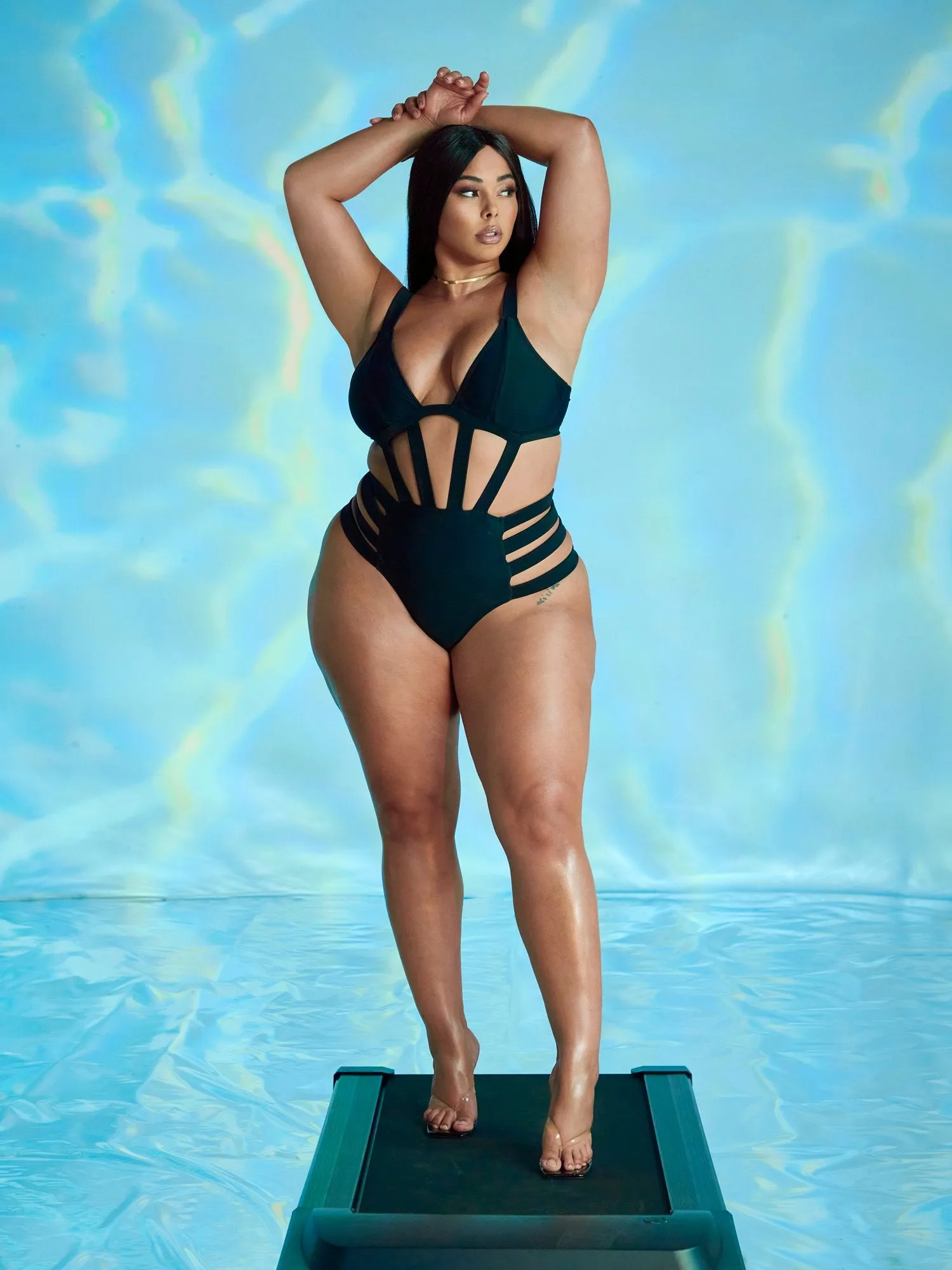 Ebony Caged Swimsuit - Tabria Majors x FTF