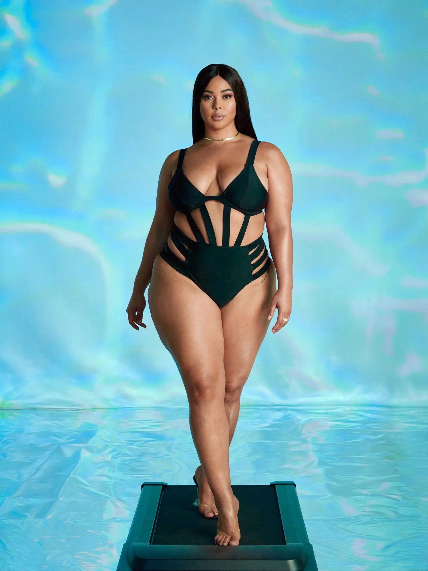 Ebony Caged Swimsuit - Tabria Majors x FTF