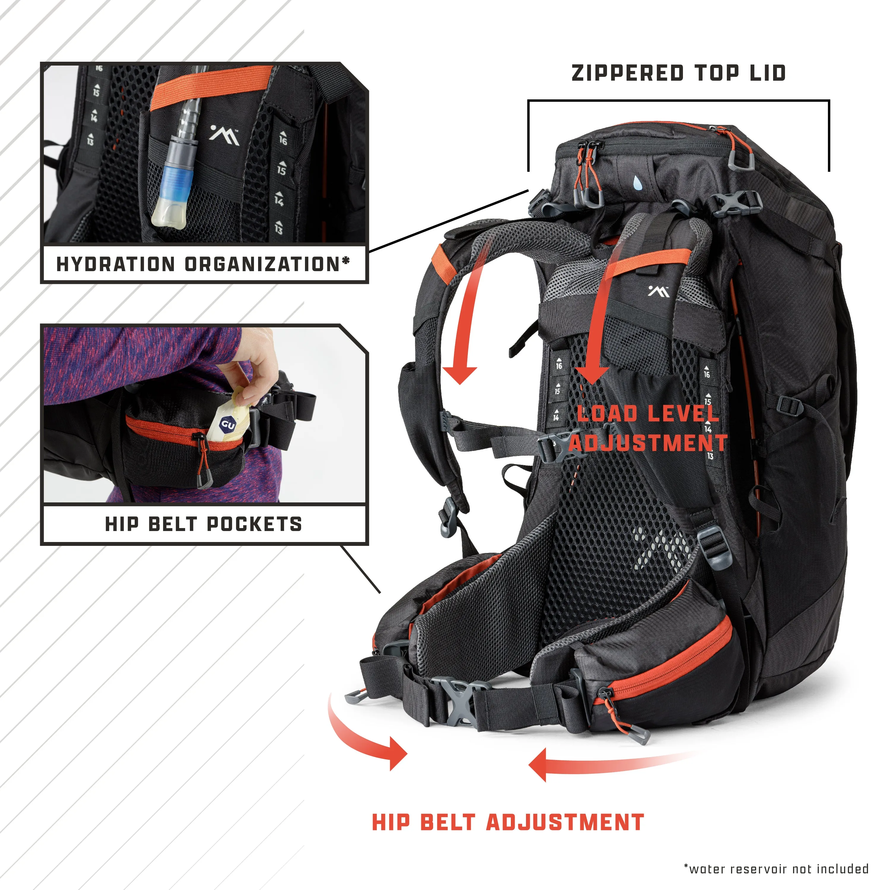 Hiking Backpack 25L