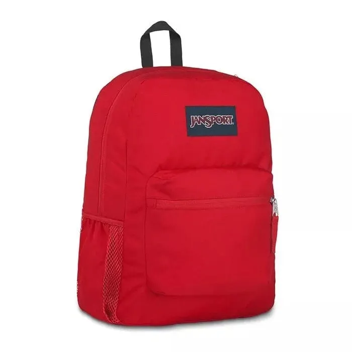 JanSport Cross Town Red Tape Backpack [WS]