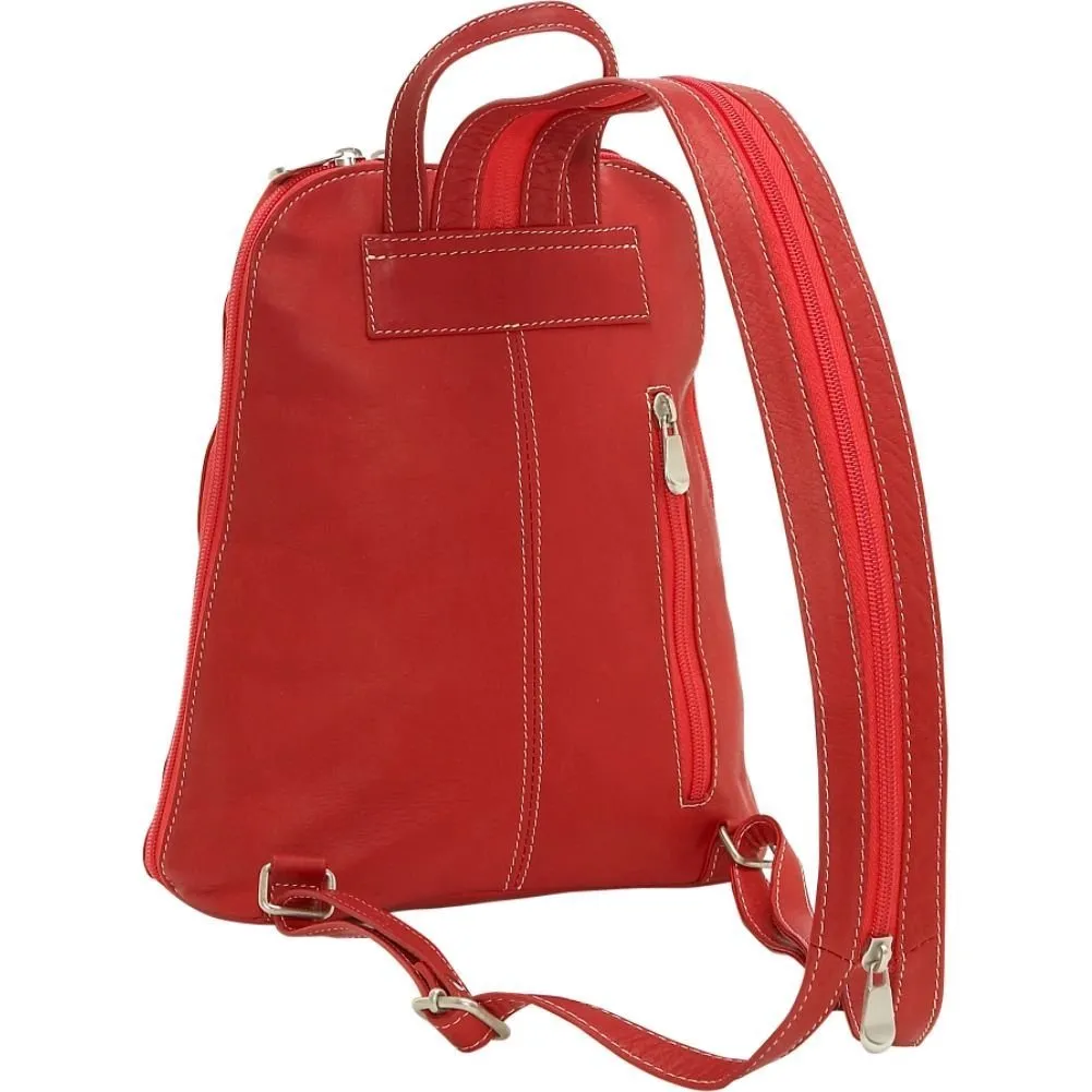 Le Donne Leather U-Zip Women's Sling/Backpack