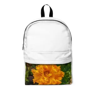 Orange Flower Unisex Classic Backpack