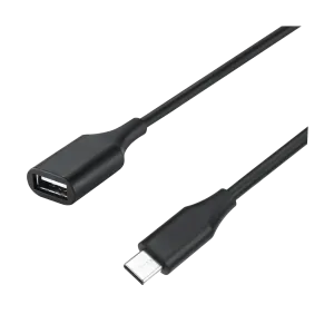 PERIPRO-403 - USB Type-C Male to USB-A Female 1ft. Cable transfer speed up to 480 Mbps